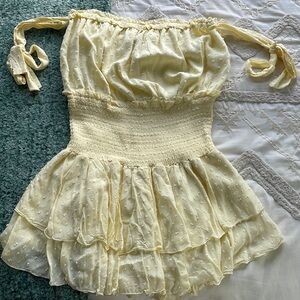 Forever 21 Strapless minidress